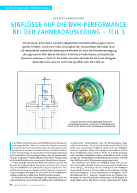 Einflüsse auf die NVH-Performance bei der Zahnradauslegung - Teil 1