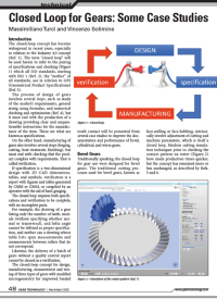 Closed Loop for Gears: Some Case Studies