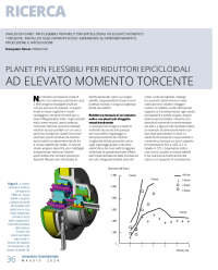 Planet pin flessibili per riduttori epicicloadali ad elevato momento torcente