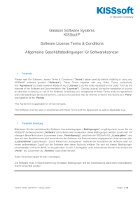 Conditions de licence