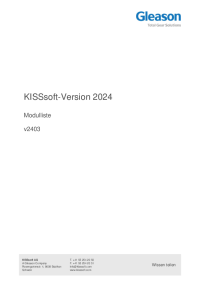 Modulliste 2024